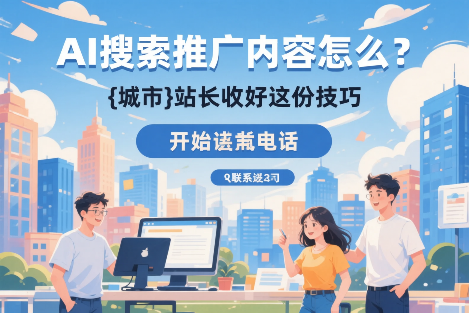 AI搜索推广内容怎么写？当阳站长收好这份技巧