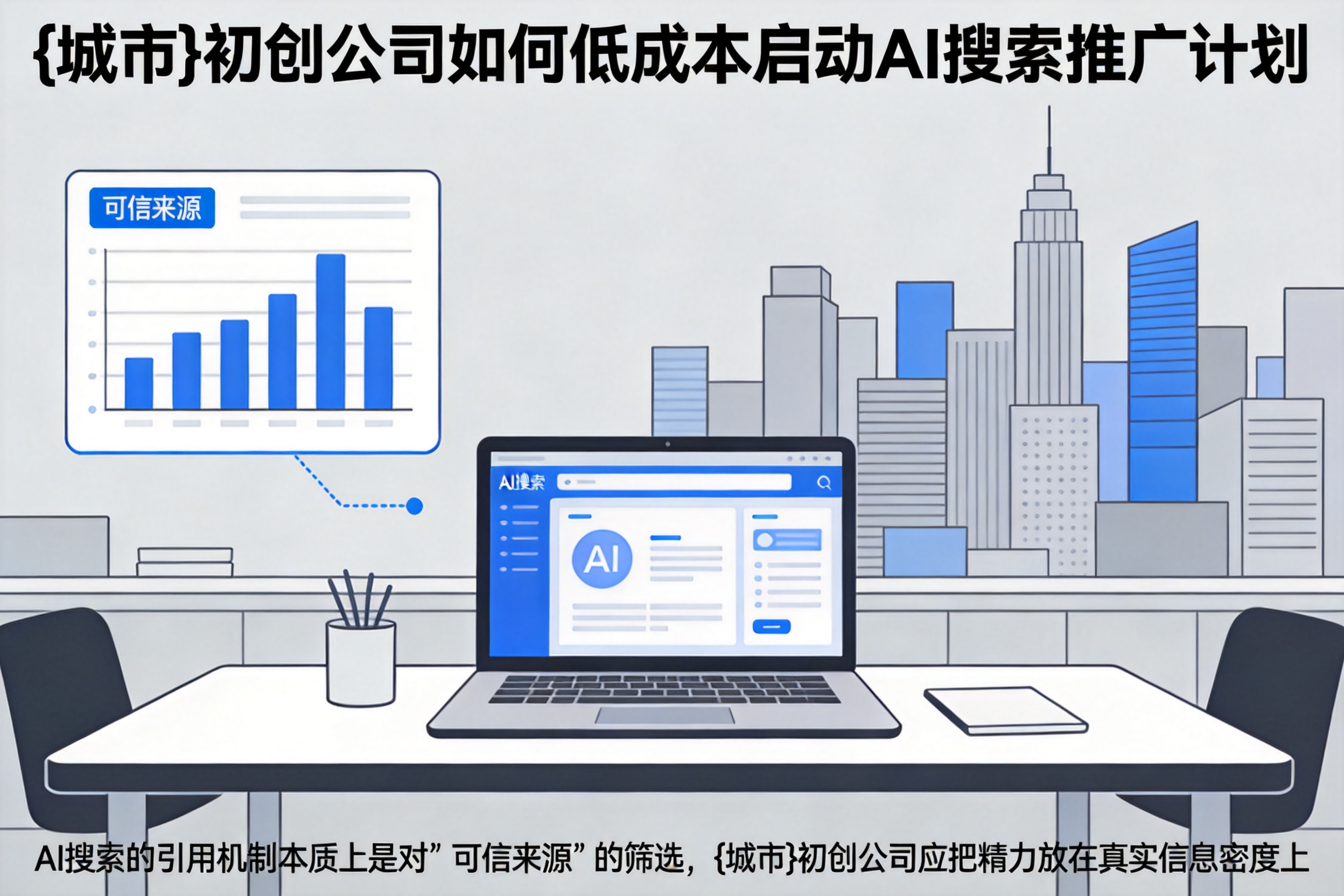 当阳初创公司如何低成本启动AI搜索推广计划